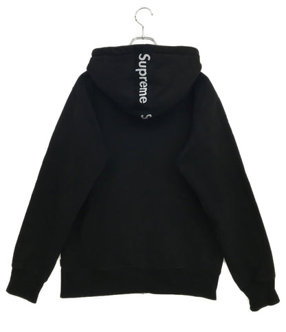 Supreme 14AW ロゴテープジップパーカー ブラック メンズ SIZE M シュプリーム