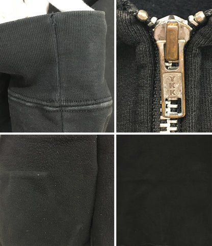 Supreme 14AW ロゴテープジップパーカー ブラック メンズ SIZE M シュプリーム