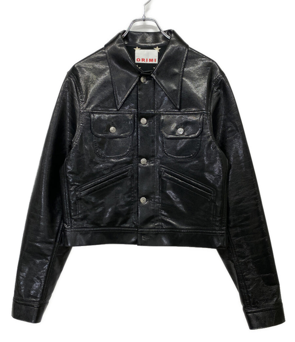 orimi オリミ ジャケット leather cropped blouson ブラック メンズ SIZE 2