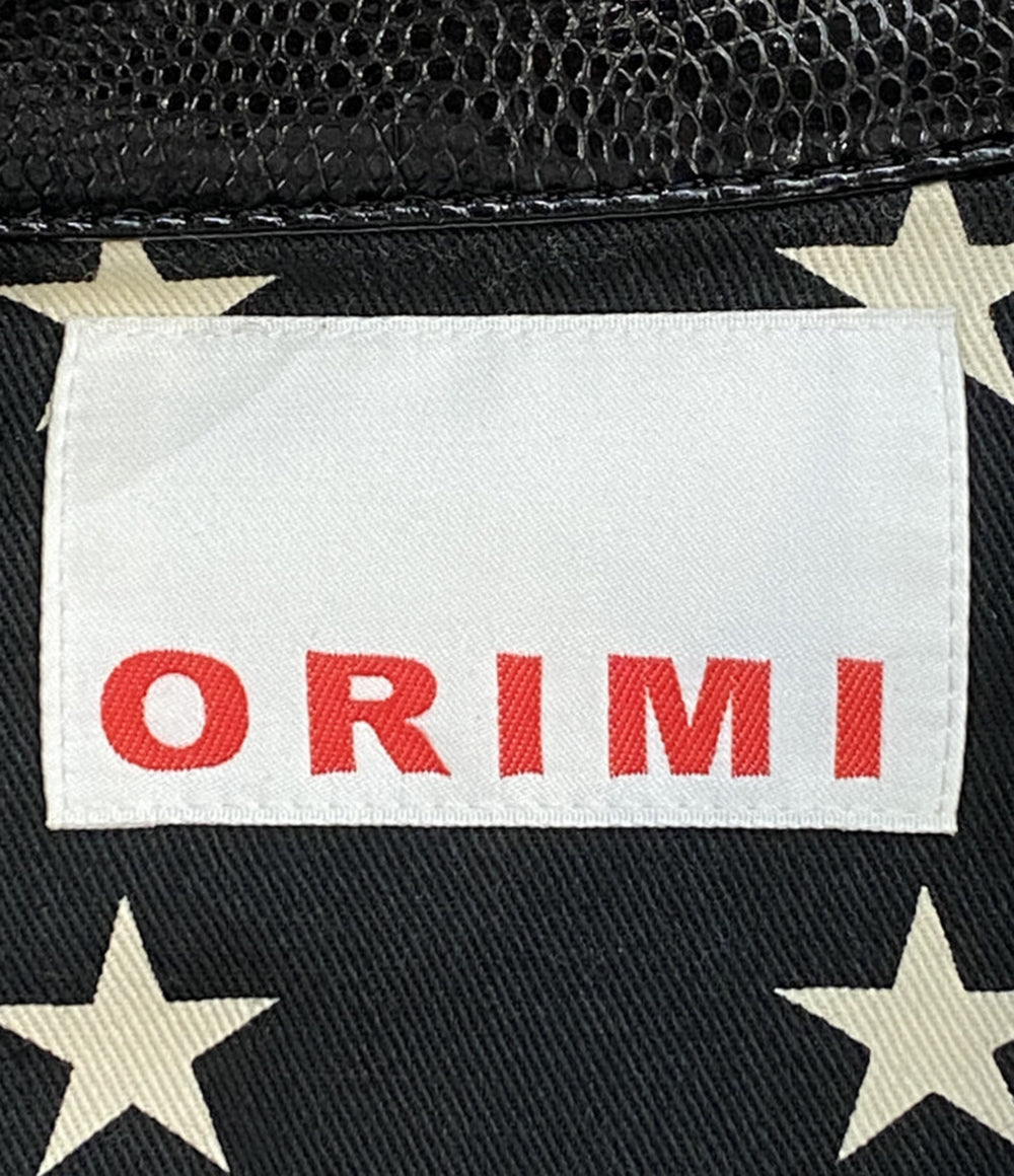 orimi オリミ ジャケット leather cropped blouson ブラック メンズ SIZE 2