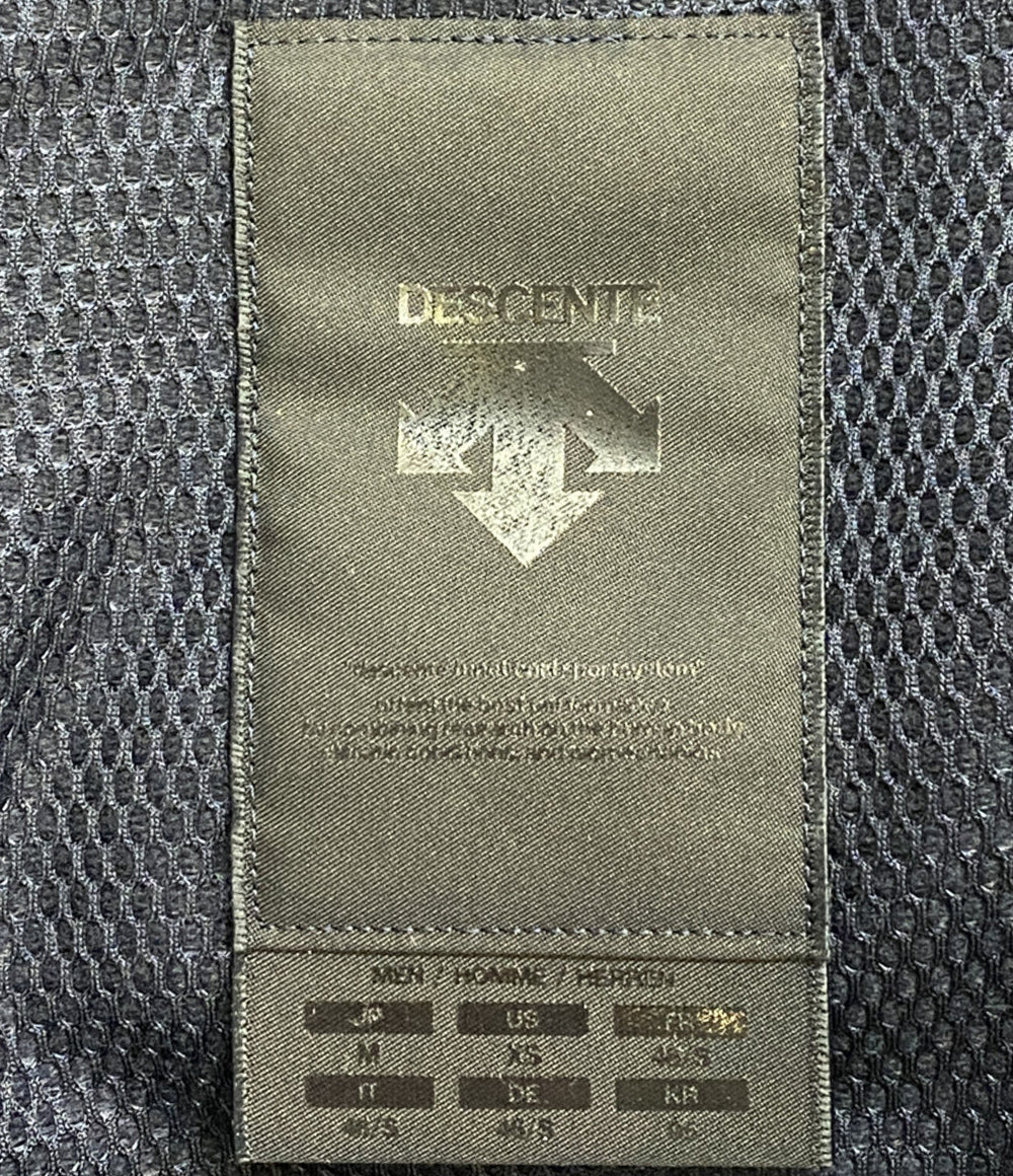 DESCENTE ダウンジャケット 水沢ダウン ネイビー メンズ SIZE M デサント