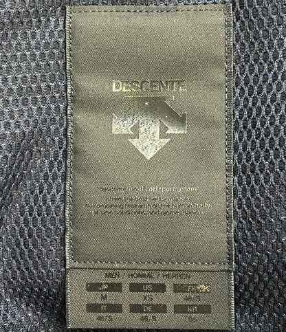 DESCENTE ダウンジャケット 水沢ダウン ネイビー メンズ SIZE M デサント