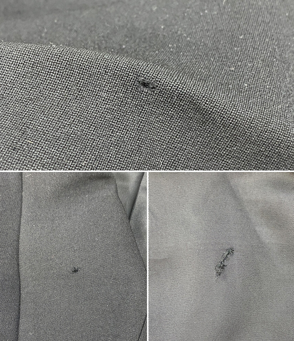 YOHJI YAMAMOTO POUR HOMME 80s 丸ロゴ ウールダブルテーラードジャケット メンズ SIZE S ヨウジヤマモトプールオム
