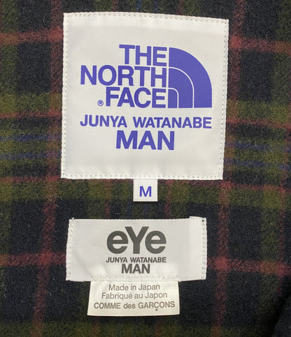 THE NORTH FACE×JUNYA WATANABE MAN ジュンヤワタナベマン ウールメルトンジャケット 24aw WN-J917 メンズ SIZE M 28921