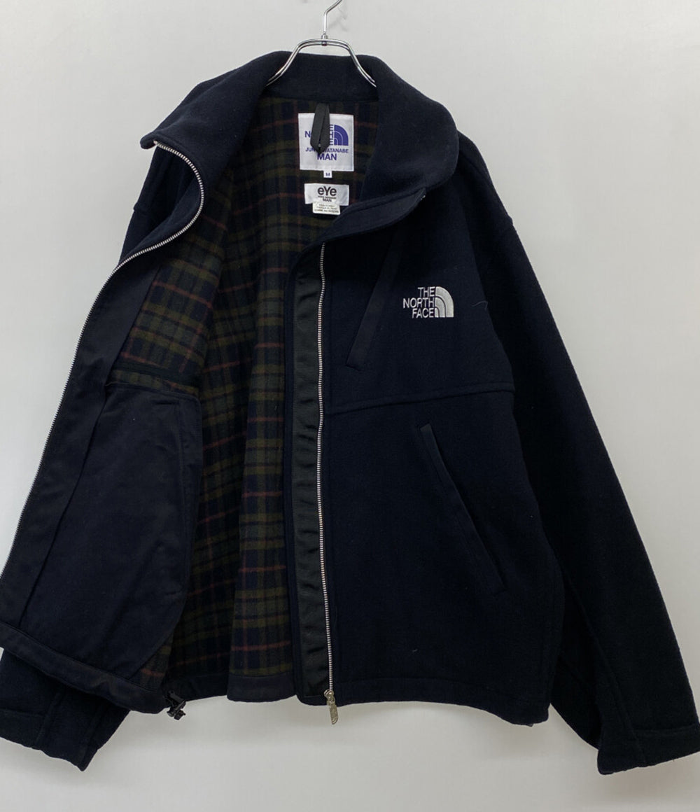 THE NORTH FACE×JUNYA WATANABE MAN ジュンヤワタナベマン ウールメルトンジャケット 24aw WN-J917 メンズ SIZE M 28921