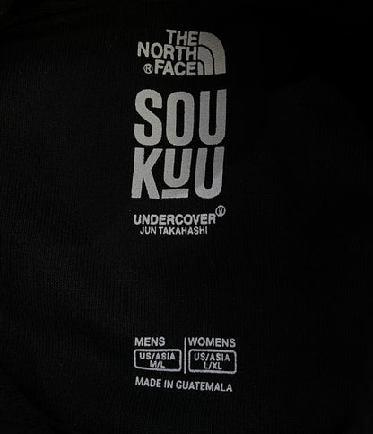 THE NORTH FACE×UNDERCOVER SOUKUU アンダーカバー ソウクウ スウェットパーカー ブラック メンズ SIZE L ザ・ノース・フェイス