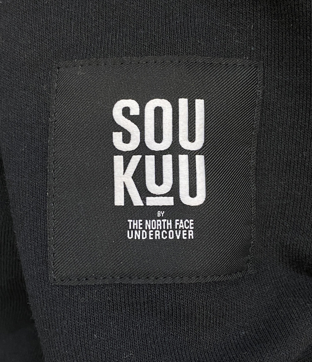 THE NORTH FACE×UNDERCOVER SOUKUU アンダーカバー ソウクウ スウェットパーカー ブラック メンズ SIZE L ザ・ノース・フェイス
