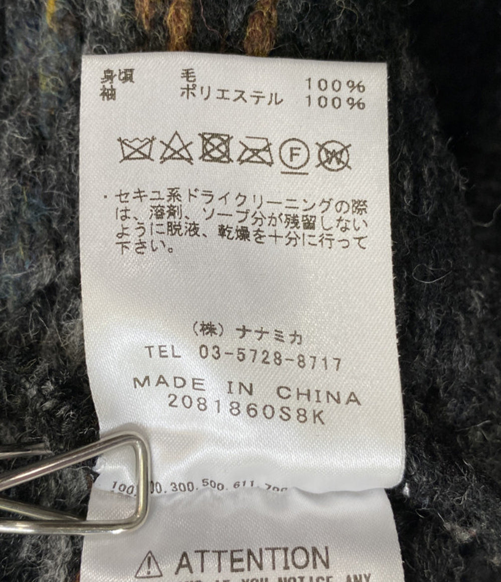 THE NORTH FACE PURPLE LABEL ニット 切替 Field Crew Neck Sweater メンズ SIZE S ザノースフェイスパープルレーベル