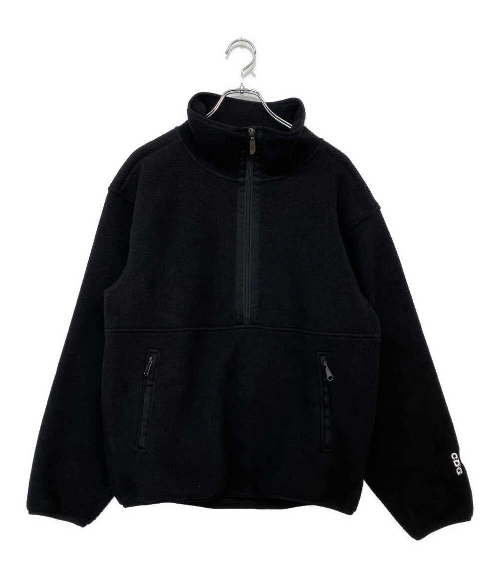 CDG×THE NORTH FACE ザ ノースフェイス フリースジャケット NA52423CD ブラック メンズ SIZE S シーディージー