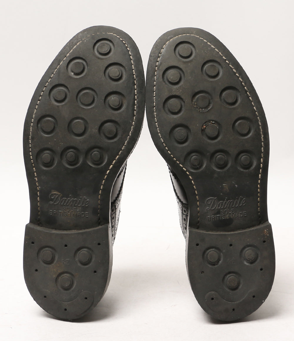 TRICKER'S ウィングチップ BOURTON ビジネスシューズ ブラック メンズ SIZE 7.5 トリッカーズ