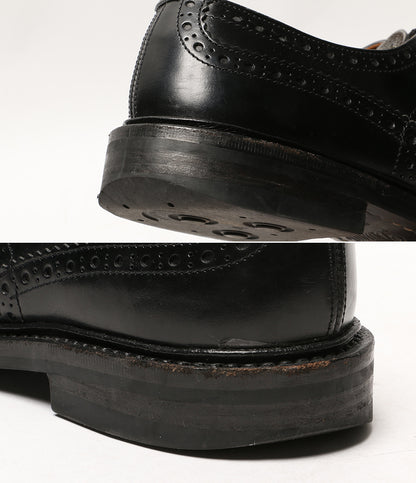 TRICKER'S ウィングチップ BOURTON ビジネスシューズ ブラック メンズ SIZE 7.5 トリッカーズ