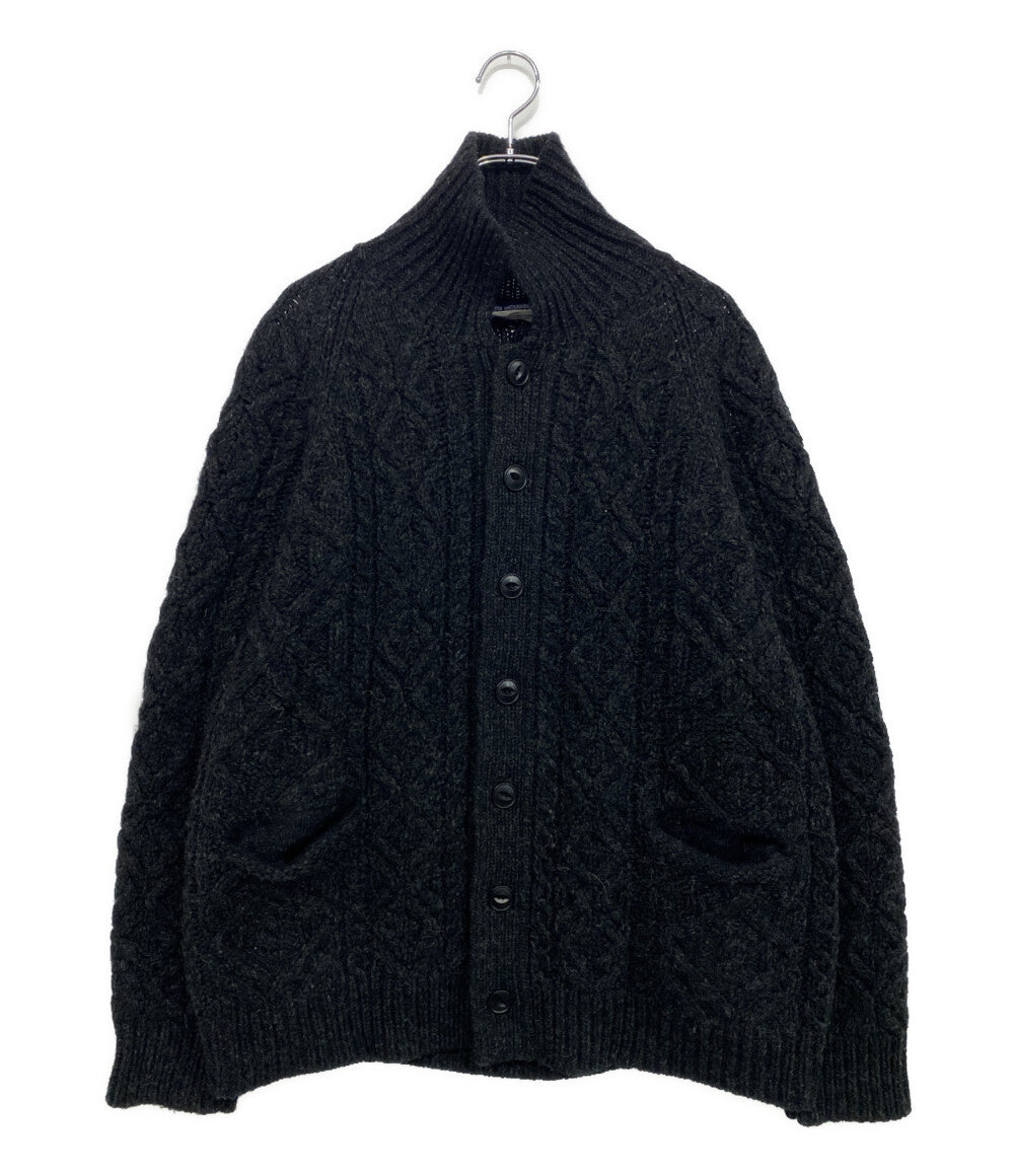 美品 JUNYA WATANABE MAN ニット フィッシャーマンニットカーディガン 21AW WH-N004 メンズ SIZE M ジュンヤワタナベマン
