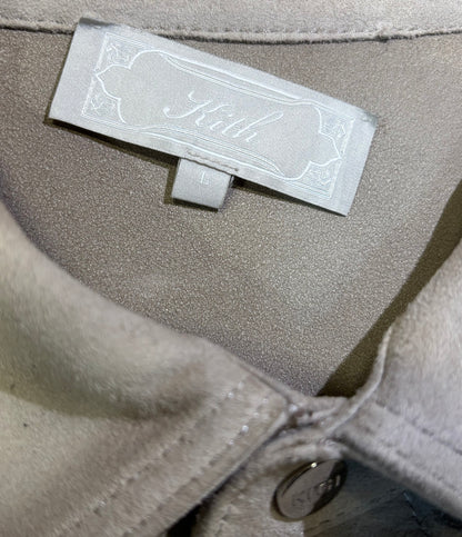KITH 長袖シャツ スエードシャツ メンズ SIZE L キス