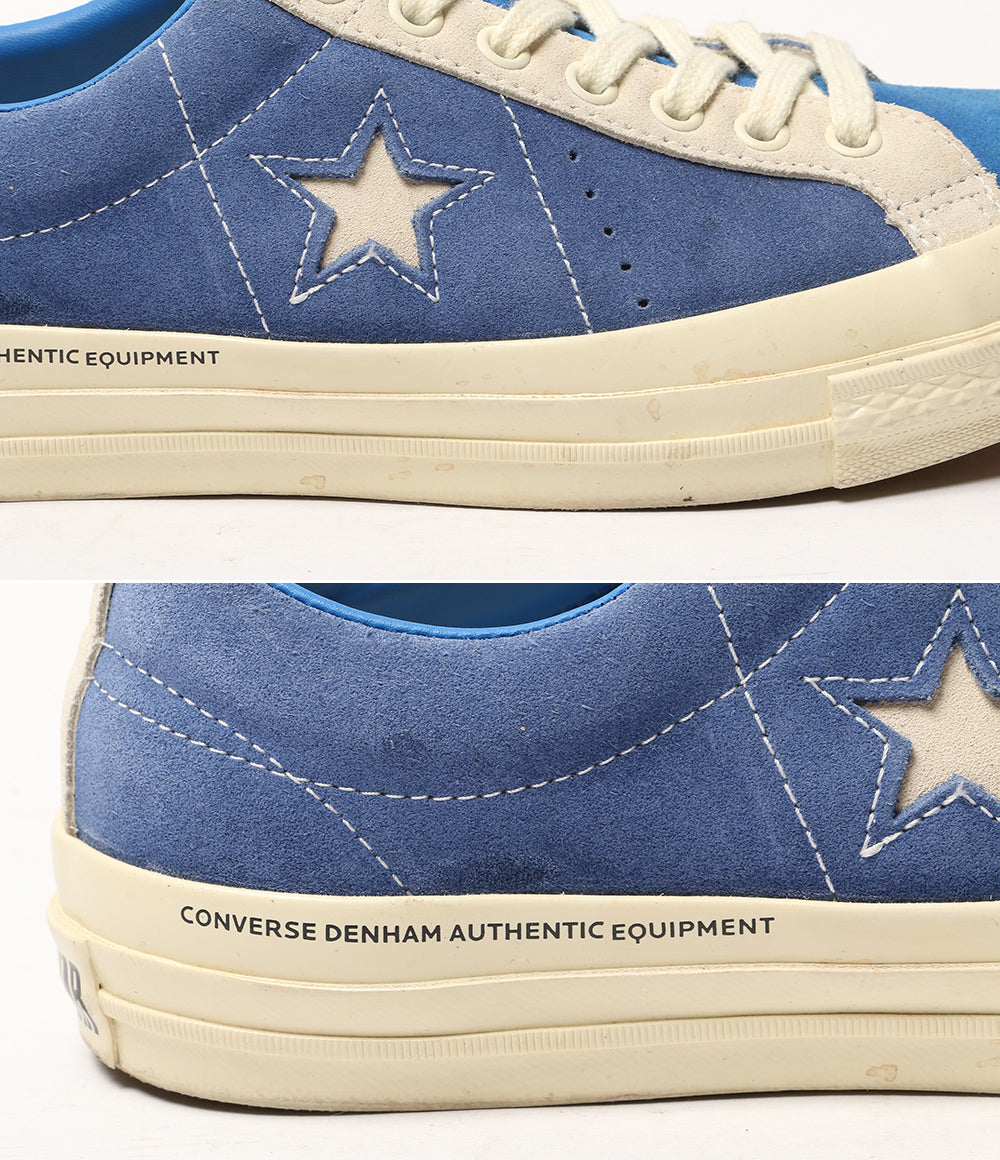CONVERSE × DENHAM デンハム スニーカー ワンスター スエード メンズ SIZE 27cm コンバース