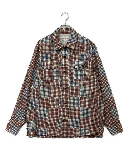 A.P.C. 長袖シャツ パッチワークオバーシャツ 22aw メンズ SIZE M アーペーセー