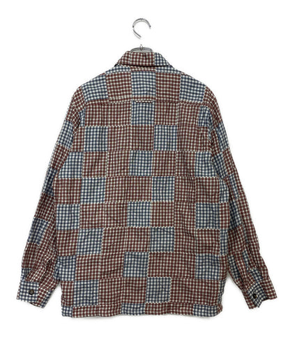 A.P.C. 長袖シャツ パッチワークオバーシャツ 22aw メンズ SIZE M アーペーセー
