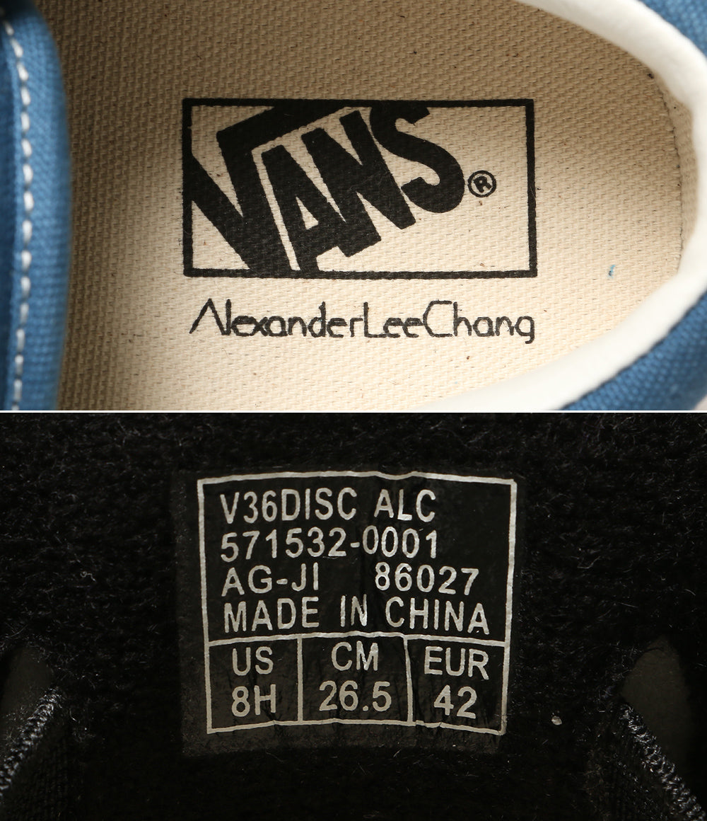 美品 VANS スニーカー alexanderleechang OLD SKOOL DISC メンズ SIZE 26.5cm ヴァンズ