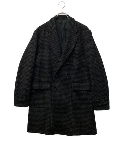Rags McGREGOR ダブルブレストチェスターコート 千鳥格子 メンズ SIZE L ラグスマックレガー