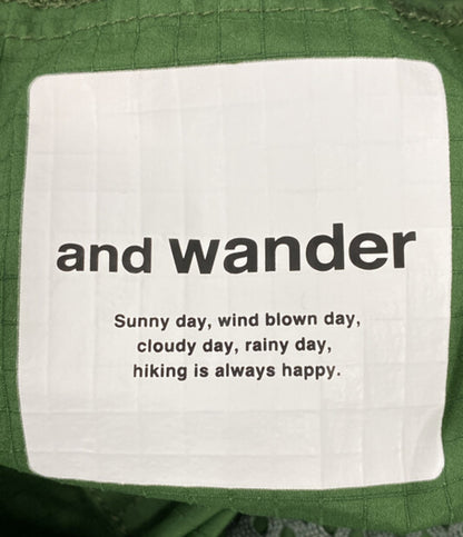 and wander ナイロンジャケット breath rip pullover jacket メンズ SIZE XL アンドワンダー