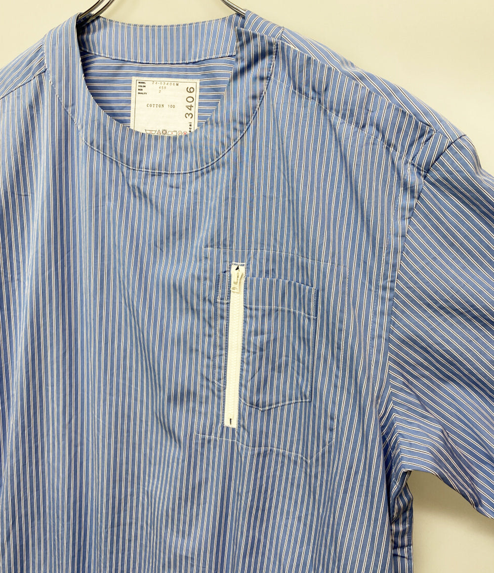 sacai 半袖シャツ COTTON PULLOVER SHIRT メンズ SIZE 2 サカイ