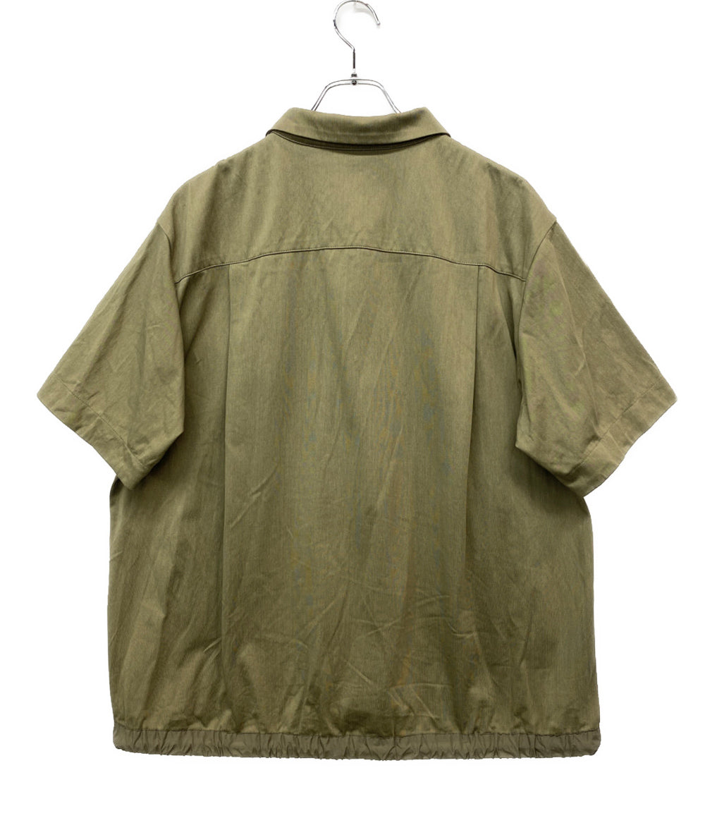sacai 半袖Ｔシャツ ハーフジップポロシャツ カーキ 25-03691M メンズ SIZE 2 サカイ