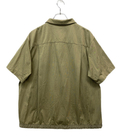 sacai 半袖Ｔシャツ ハーフジップポロシャツ カーキ 25-03691M メンズ SIZE 2 サカイ
