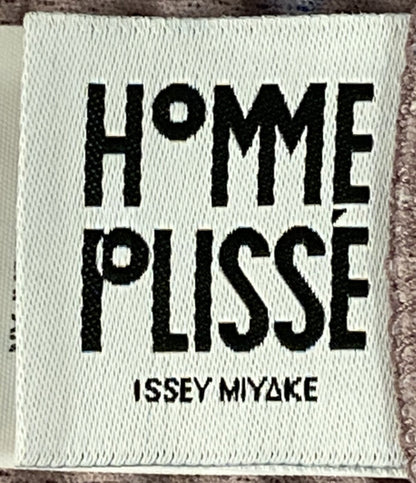 HOMME PLISSE ISSEY MIYAKE 半袖シャツ WIND SPEED プリーツシャツ 総柄 メンズ SIZE 2 オム プリッセ イッセイミヤケ