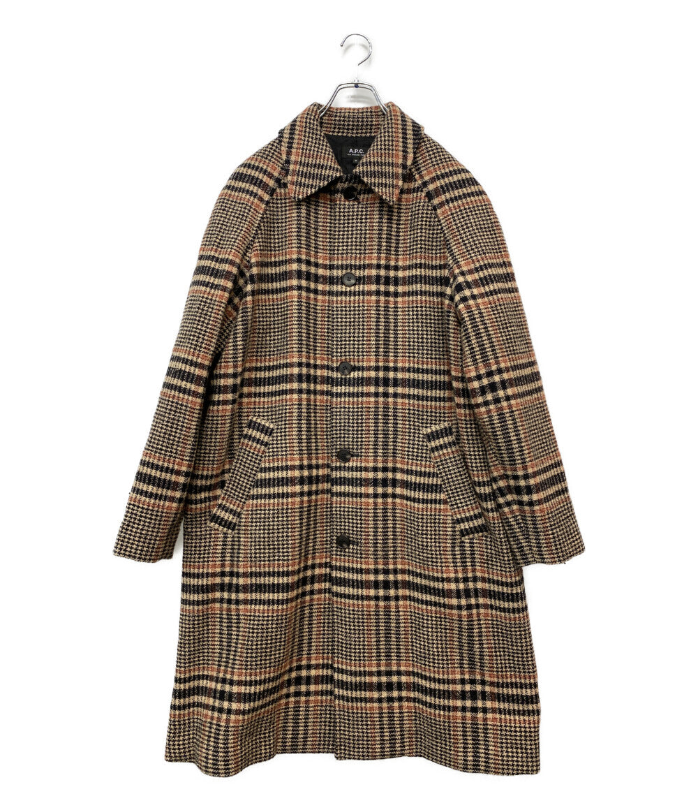 美品 A.P.C. ステンカラーコート ウール Manteau Etienne 1110221 メンズ SIZE M アーペーセー
