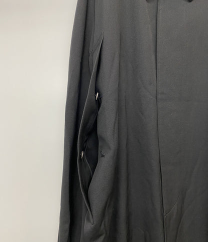 YOHJI YAMAMOTO POUR HOMME アーカイブ ポンチョコート 80s 丸ロゴ ウールギャバ メンズ SIZE M ヨウジヤマモトプールオム