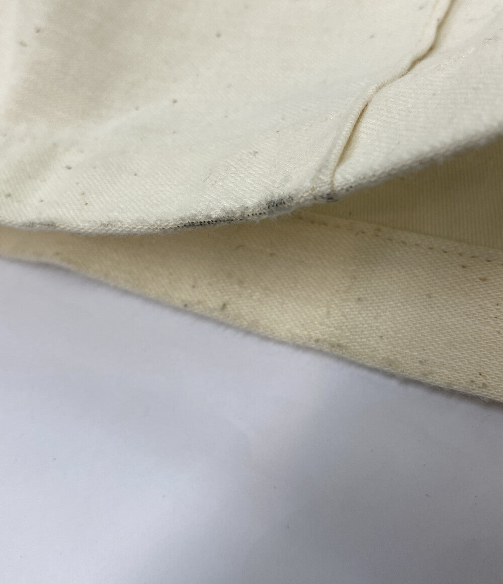 NEEDLES トラックパンツ nano universe別注 Back Sateen アイボリー NS1667 メンズ SIZE M ニードルズ