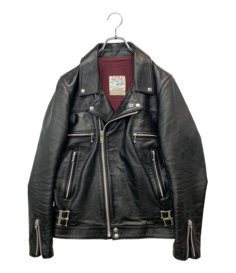 UNDERCOVER ライダースジャケット UCA4201 ブラック メンズ SIZE 2 アンダーカバー