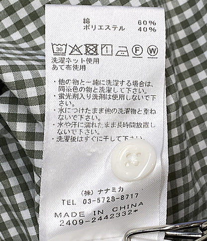 THE NORTH FACE PURPLE LABEL 長袖シャツ Regular Collar Gingham Field Shirt メンズ SIZE L ザノースフェイスパープルレーベル