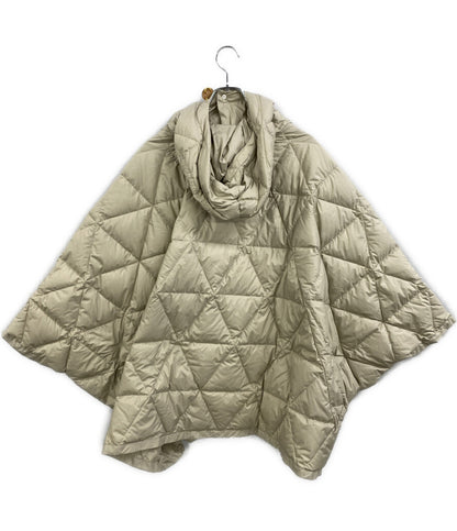 THE NORTH FACE PURPLE LABEL ダウンポンチョ Field Down Poncho ベージュ メンズ SIZE M ザノースフェイスパープルレーベル