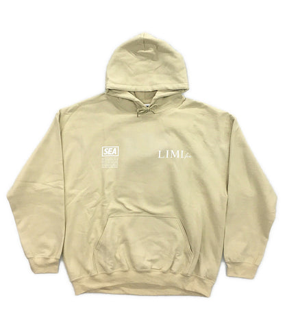 WIND AND SEA×LIMI feu ウィンダンシーxリミフゥ プリントロゴパーカー メンズ SIZE -