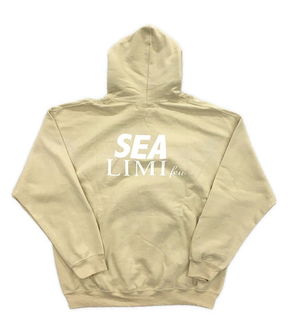WIND AND SEA×LIMI feu ウィンダンシーxリミフゥ プリントロゴパーカー メンズ SIZE -
