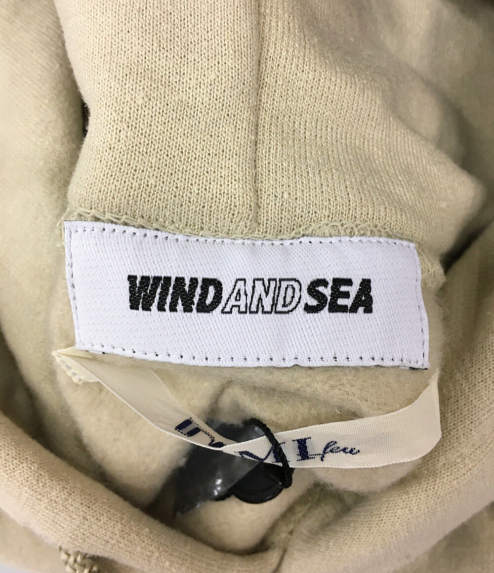 WIND AND SEA×LIMI feu ウィンダンシーxリミフゥ プリントロゴパーカー メンズ SIZE -