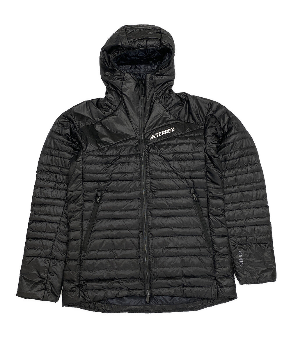 adidas ダウンジャケット テレックス テックロック フード付き 23fw メンズ SIZE XL アディダス