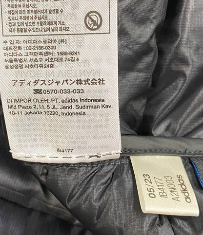 adidas ダウンジャケット テレックス テックロック フード付き 23fw メンズ SIZE XL アディダス
