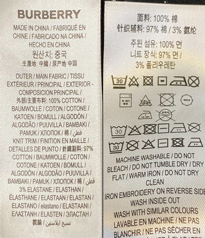 BURBERRY 半袖Ｔシャツ MONOGRAM MOTIF COTTON メンズ SIZE L バーバリー