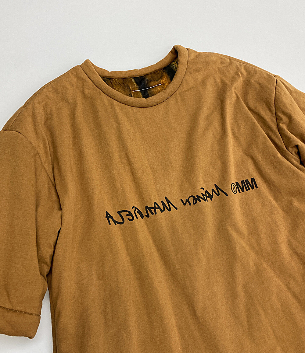 MM6 MM6 半袖中綿Ｔシャツ オーバーサイズ リバーシブル レディース SIZE S