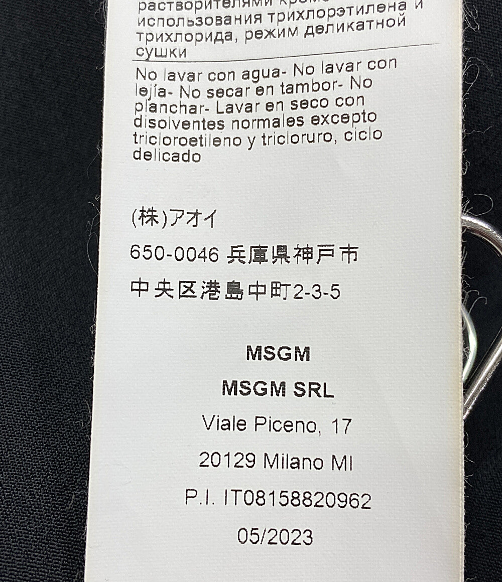 MSGM ノースリーブワンピース ABITO DRESS レディース SIZE 40 エムエスジーエム