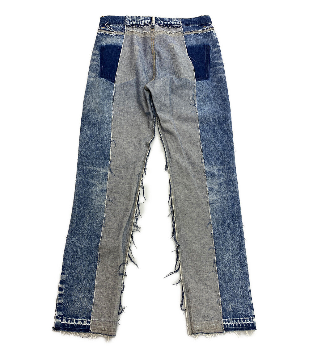 Maison Margiela 1 デニムパンツ リサイクルパッチワークデニム 21SS レディース SIZE 46 メゾンマルジェラ