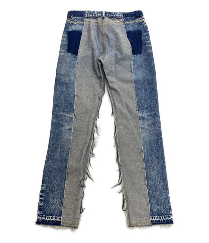 Maison Margiela 1 デニムパンツ リサイクルパッチワークデニム 21SS レディース SIZE 46 メゾンマルジェラ
