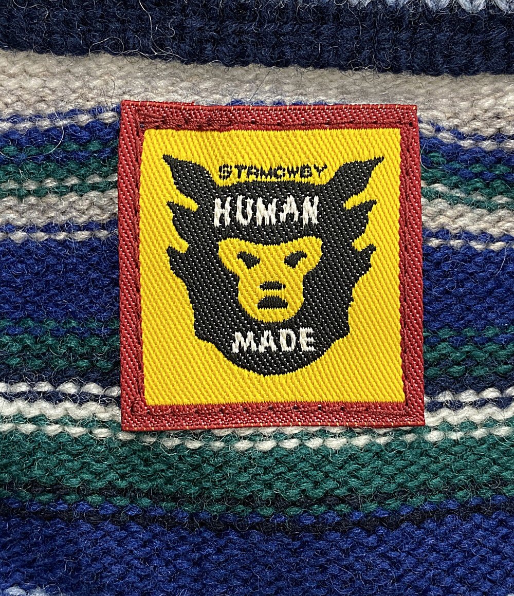 HUMAN MADE ニット MULTI STRIPED KNIT メンズ SIZE XL ヒューマンメード