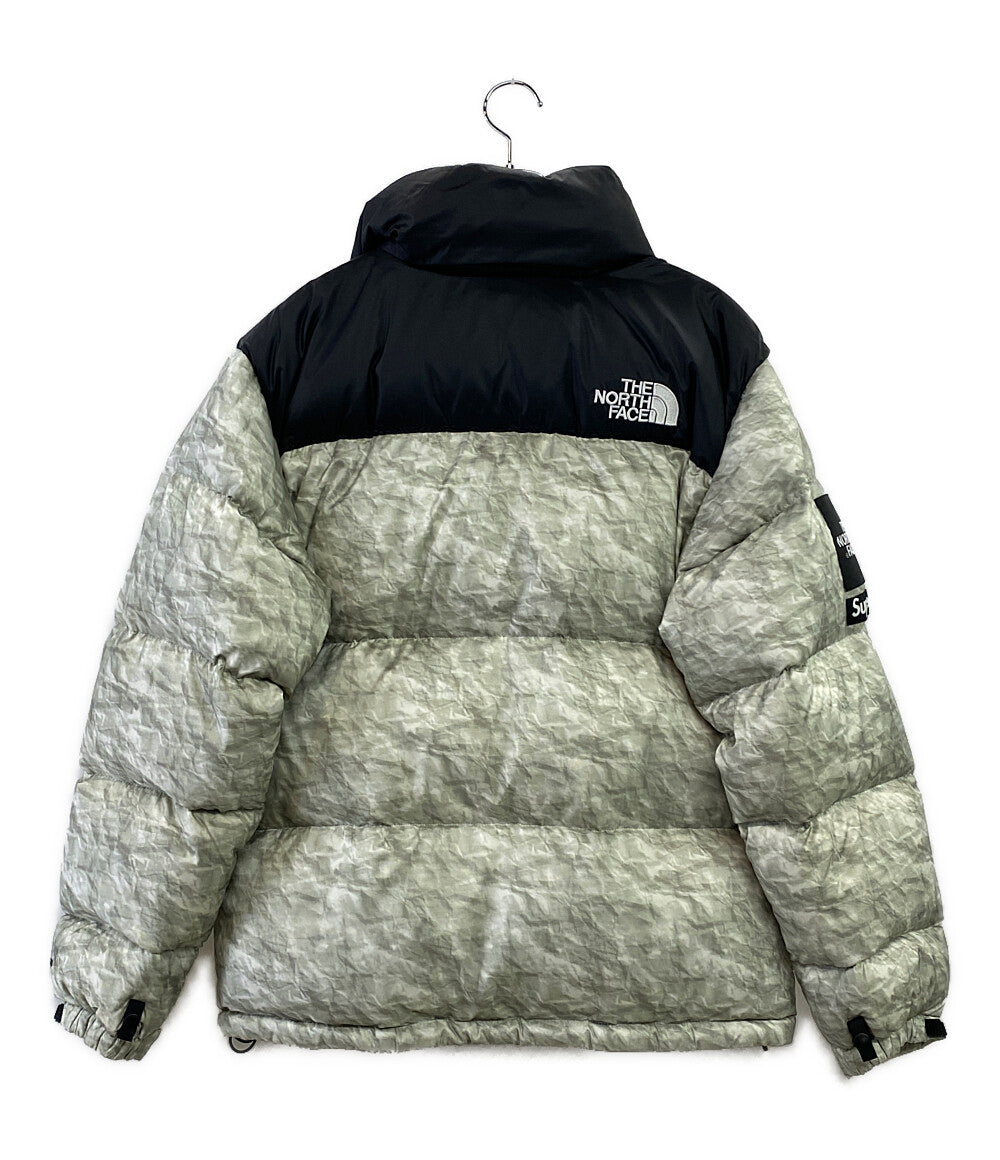 Supreme×THE NORTH FACE ザ ノースフェイス ダウンジャケット Paper Nuptse Jacket 19aw メンズ SIZE M シュプリーム