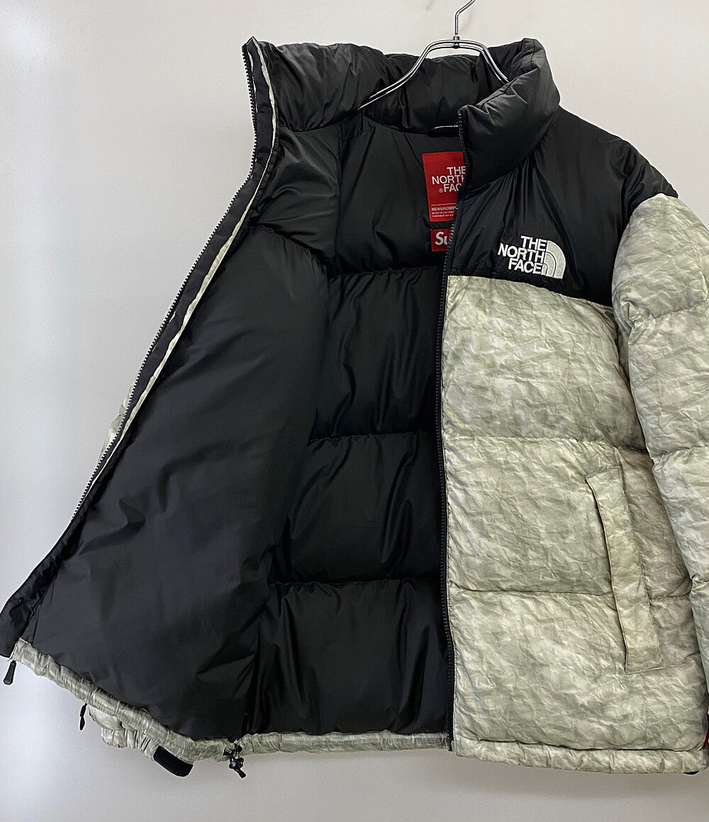 Supreme×THE NORTH FACE ザ ノースフェイス ダウンジャケット Paper Nuptse Jacket 19aw メンズ SIZE M シュプリーム