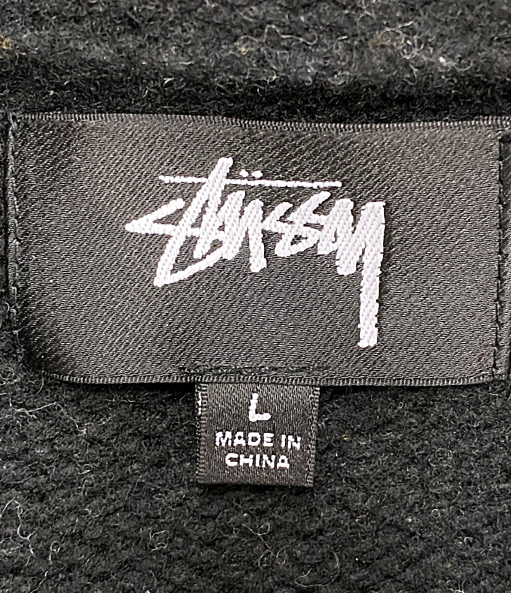 STUSSY ニット Roll V Neck Fairisle Sweater メンズ SIZE L ステューシー