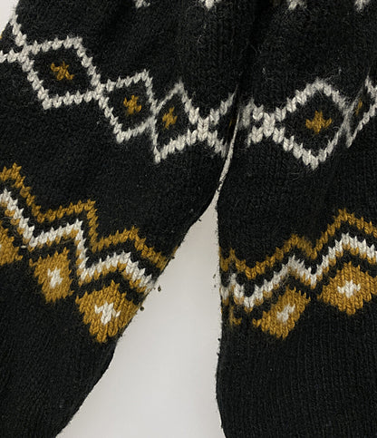 STUSSY ニット Roll V Neck Fairisle Sweater メンズ SIZE L ステューシー