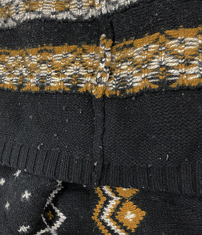 STUSSY ニット Roll V Neck Fairisle Sweater メンズ SIZE L ステューシー