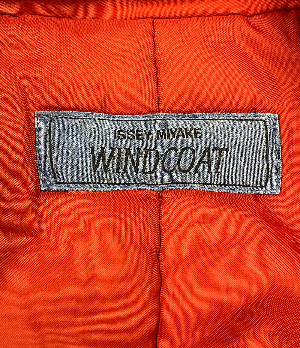 ISSEY MIYAKE 中綿ブルゾン レッド WIND COAT メンズ SIZE M イッセイミヤケ